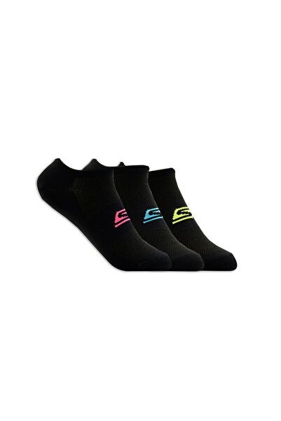 SKECHERS Microfiber Non-Slip Women’s Sneakers, Black (S101720H-BLK)