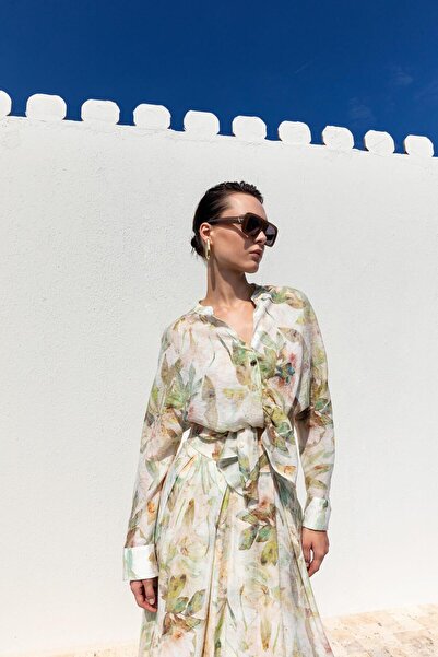 KAMEYA FLORAL DESENLİ BLUZ
