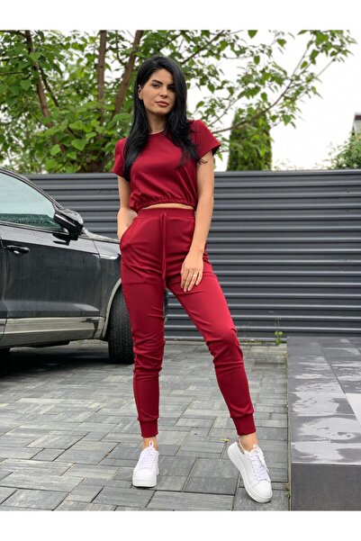 RAMONA BADESCU Costum Copacabana - bordo, mărime universală, S-M
