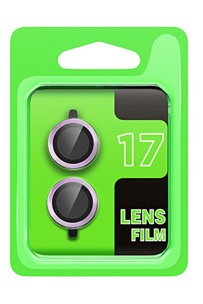 NewFace Ilkeshop New iPhone 17 Raze Metal Camera Lens - (172016) Purple