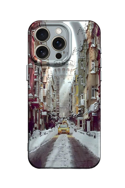 New Face ILKESHOP غطاء حماية جديد لهاتف iPhone 14 Pro بنمط Crew - (182148) بر...