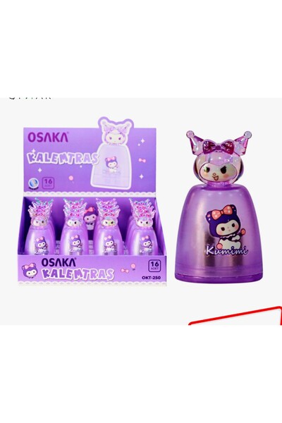 Osaka Kuromi Çift Bıçaklı Kalemtıraş Hem Kalın Hem Normal Kalemler İçin Hazne...