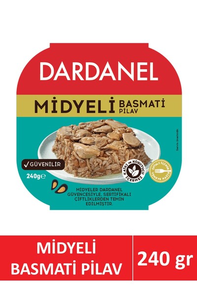 Dardanel Hazır Yemek Midyeli Basmati Pilav 240 gr