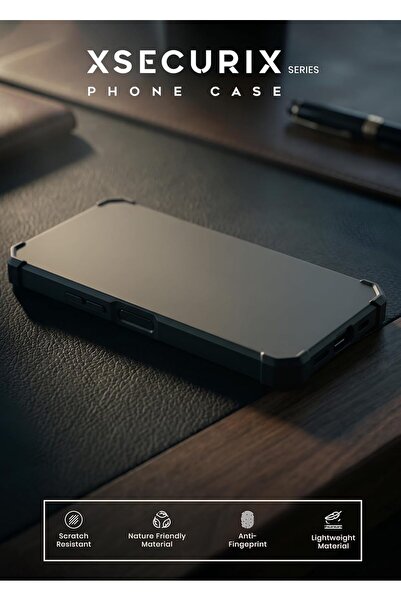 g-tab No Camera No GPS Smartphone Silicone Case – Shockproof Matte Black Cover with Anti-Drop Scratch Resistant and Lightweight Phone Case for X