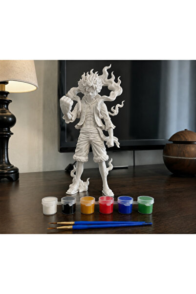 Dekor66 One Piece Luffy Figürü – Koleksiyonluk Boyama Seti ve Hobi Ürünü