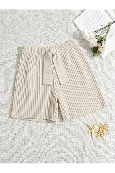 ModaSehle Women's High Waist Elastic Waist Shorts