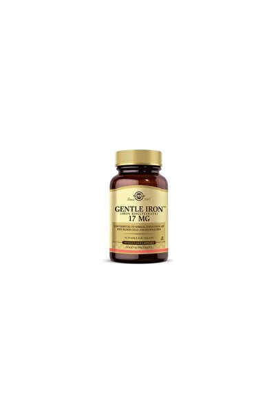 Solgar Gentle Iron 17 Mg 90 Capsules