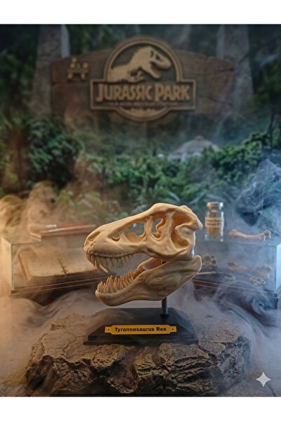 MythicPrint Studio Tyrannosaurus Rex / T-rex / Kafa Tası / Stand / Figür