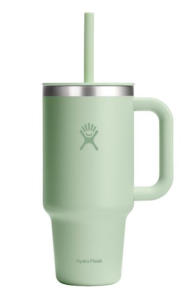 Hydro Flask All Around Travel Tumbler Pipetli Termos 946 ml (32 Oz) - Aloe Yeşil