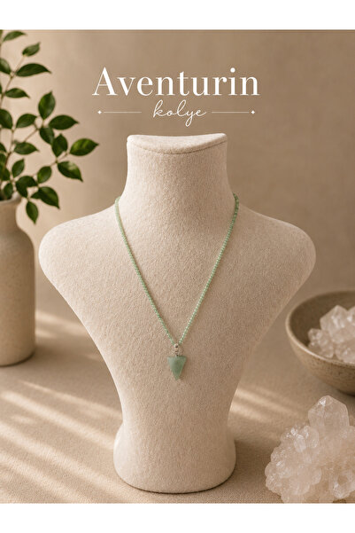 mucize Aventurine Natural Stone Pendant