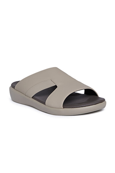 Geoomnii Men’s Arabic Sandals – Comfortable Casual Leather Slide Sandals for ...