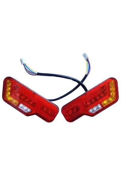 karagöz motor ELEKTİRİKLİ BİSİKLET 3 TEKERLİ YÜK ARKA STOP LED SAĞ-SOL KOMPLE