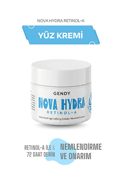 GENDY Nova Hydra Retinol-A - Yaşlanma Karşıtı ve Leke Karşıtı Yüz Kremi 100 ML