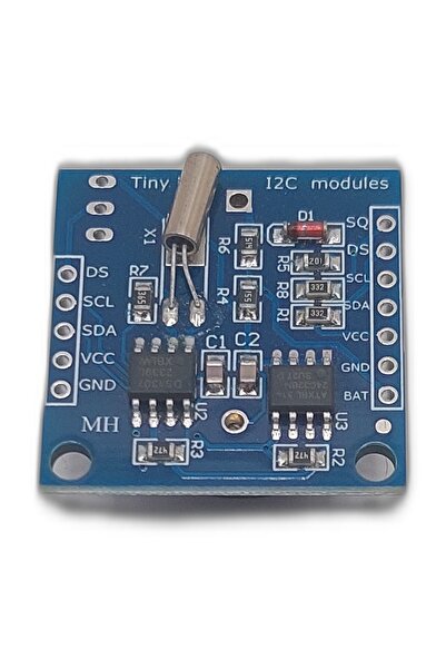 ELECTRODC DS1307 Gerçek Zamanlı Saat (RTC) Modülü - EEPROM Bellekli, Arduino ...