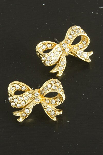 ZERO LAND Ilkeshop Fiyong New Season (04839) Stone Earrings-Yellow