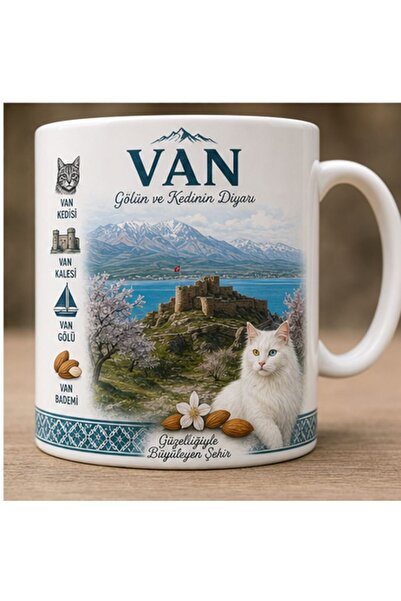 KADOREX DESIGN Turkish Cities Special Design Mug – Collection with Regional C...