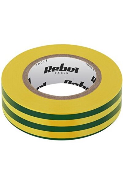 Rebel INSULATING TAPE 0.13X19X10YD GREEN/YELLOW