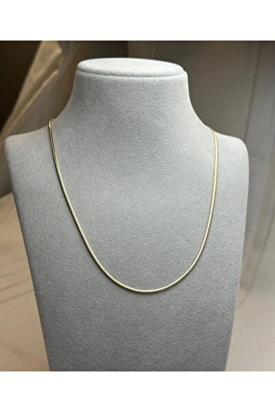 XUPING JEWELRY TuelaTaki / 14k Kaplama İtalyan Balık Sırtı Kolye