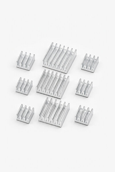 Rodevino 9 Parça Alüminyum Mini Soğutucu Seti 14x14 9x9 Çip mosfet entegre So...