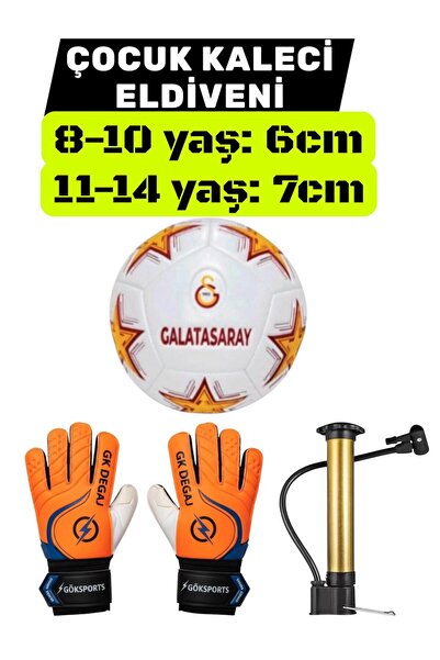 CAN SPORTS GS Lisanslı Orjinal Futbol Topu Yeni Sezon 430 Gram Çocuk Kaleci E...