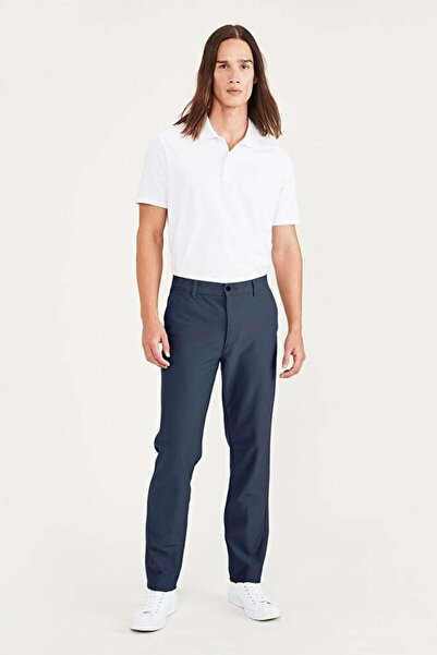 Dockers Smart 360 Comfort Knit Lacivert Slim Fit Chino Pantolon Blue