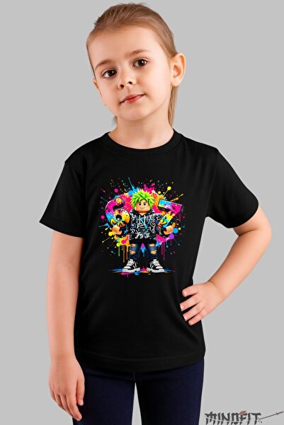 GILDAN Tricou Roblox Six Seven Design Jucaus Colorat