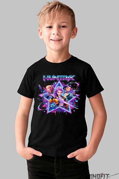 GILDAN Tricou Huntrix Eroine La Puterea A Treia