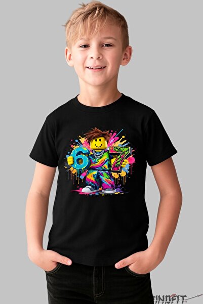 GILDAN Tricou Roblox Six Seven Model Street Vibe
