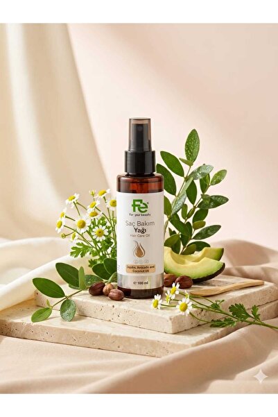 Fe Repairing Hair Care Oil 100 ml Nourishing for Damaged Hair 3-Pack Natural ...