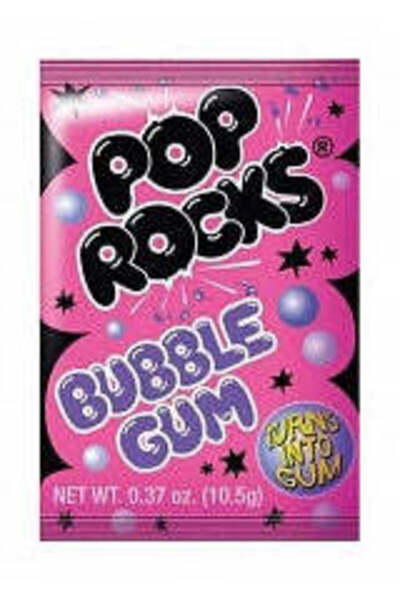 Candy Dav Pop Rocks Bubble Gum (24 x 11g)