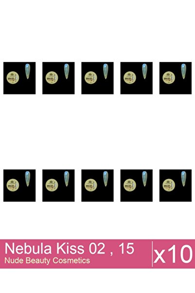 Makeup Set 10x Nebula Kiss 02 , 15 g
