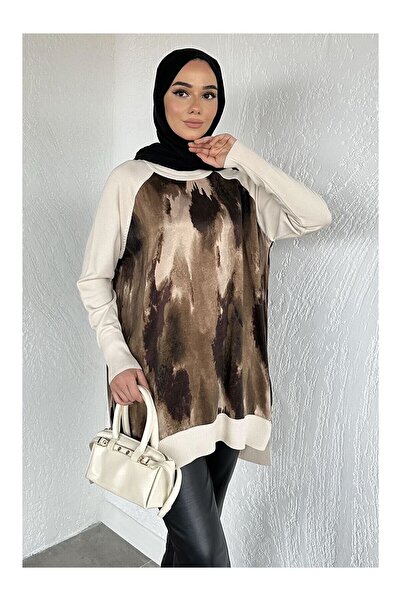 LC Waikiki Nevavm Farkılı Gülsili Side Zipper Detailed Silk Kübra Fabric Hija...
