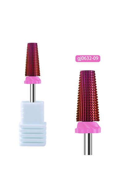 Choice8 09 5-In-1 Purple Professional Tungsten Carbide Nail Drill Bits Millin...