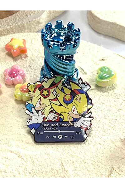Choice1 A Hedgehog Music Player Style Enamel Pins Set 6 Pcs Featuring Game, A...