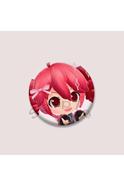 Choice دبابيس أزرار ناعمة بتصميم 58 مم على طراز 29 Virtual Singer Kasane Teto...