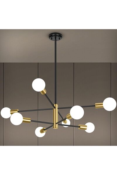 DELIGHT LUSTRA TAMIAS AURIU 8XE27 56W 820X720mm