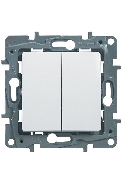 Legrand Intrerupator dublu cap scara, 10A Niloe 664502 - 1 modul