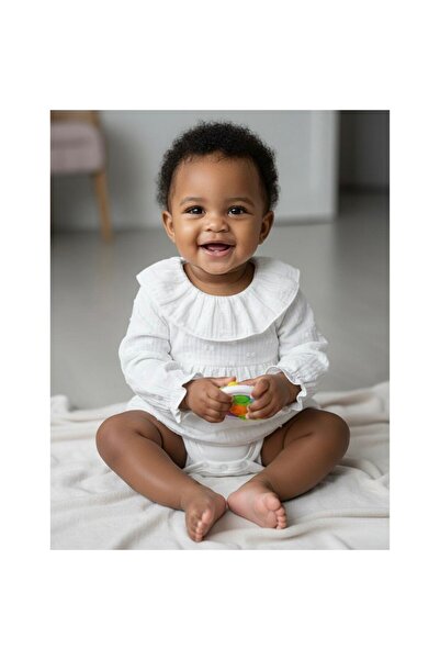 Tiffany Baby Kıds Muslin Newborn Pure Theme Body Top 10088