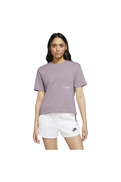 Nike Tricou de damă cu mânecă scurtă NSW Swsh M