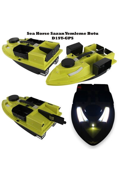 SEA HORSE Sazan Yemleme Botu D19Y-GPS