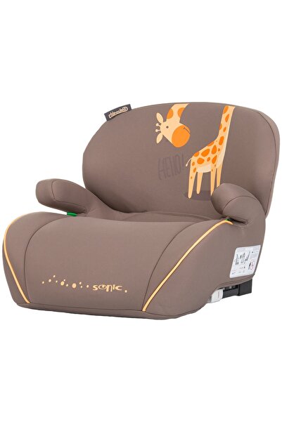 Chipolino Scaun auto înălțător Sonic I-Size 125-150 cm cu sistem Isofix girafă