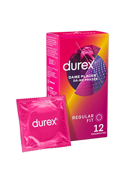 Durex Προφυλακτικά Give Me Pleasure 12 τεμάχια