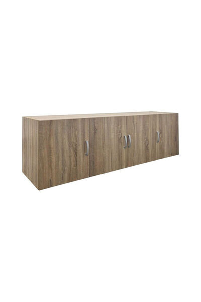 Other Πατάρι ντουλάπας τετράφυλλο Alvia pakoworld sonoma 200x51x60εκ