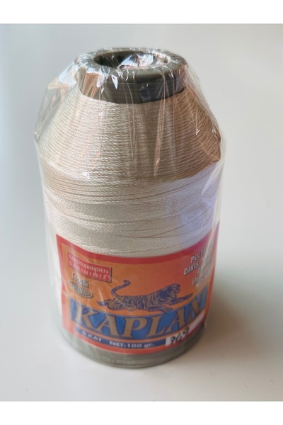 Kaplan Polyester Sewing Embroidery Lace and Embroidery Thread 100 Gr No;50