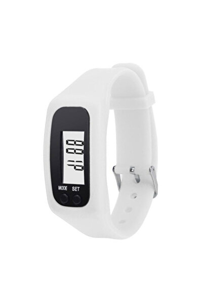 KENLY Elektronik Pedometre Bileklik Saati LCD Ekranlı Adım Sayar Spor Fitness...