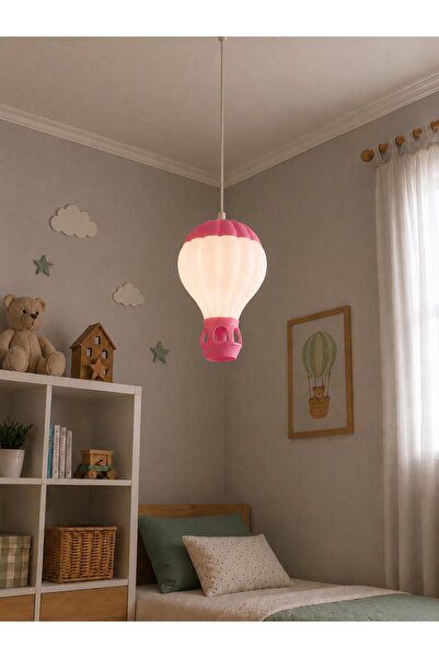 Luma Cozy Küçük Boy - Kapadokya Sıcak Hava Balonu Avize - Çocuk Odası Sarkıt ...
