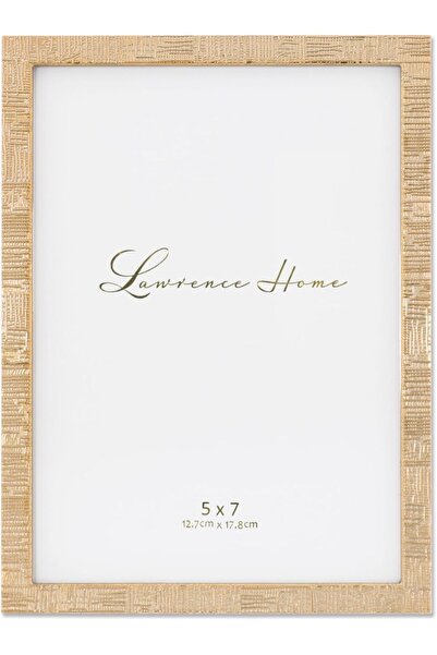 Lawrence Frames Metal Photo Frame, Gold, Bamboo Design, 13W x 17H cm, from La...