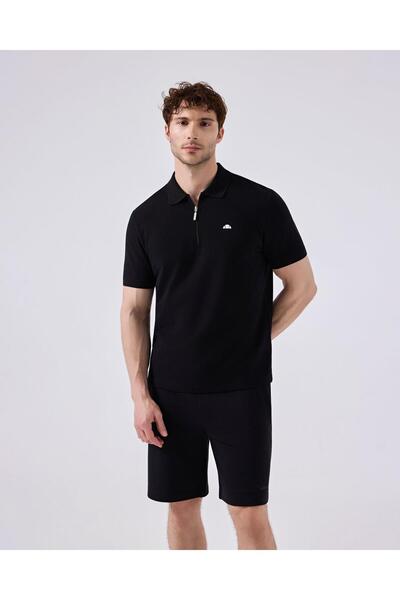 Ellesse Men's Polo T-Shirt M-6Sm5048-Bk Black