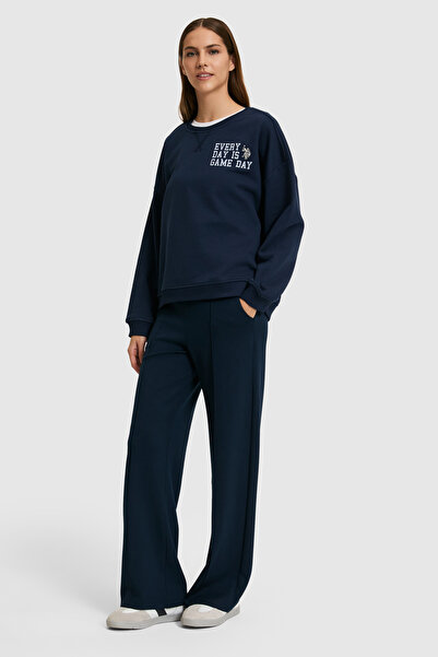 U.S. Polo Assn. Women's Navy Blue Sweatpants 50324168-Vr033