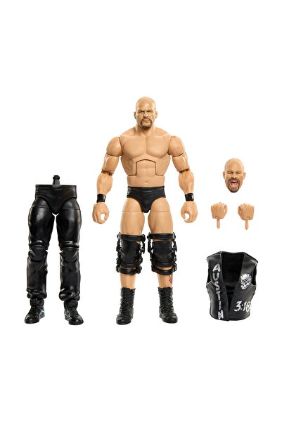 mattel WWE Излъчване на живо Елит Съмърслам Стоун Колд Стив А 15см (JHX79)